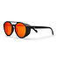 Rickard Sunglasses – Matte Black / Red Mirror – Polarized