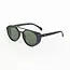 Rickard Sunglasses – Matte Black / Green – Polarized