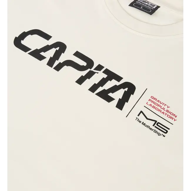 Capita - Gravity Tee - Natural/Off-White