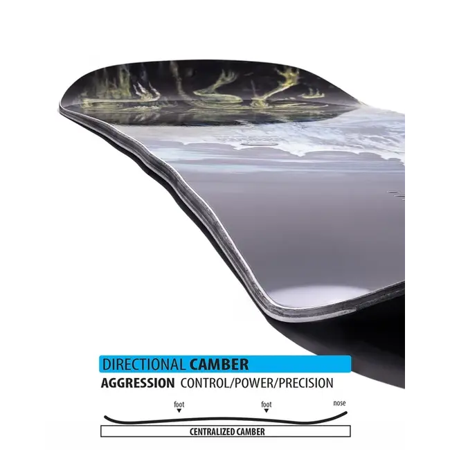 Skunk Ape Camber Snowboard – Wide / Ultra Wide Directional Twin
