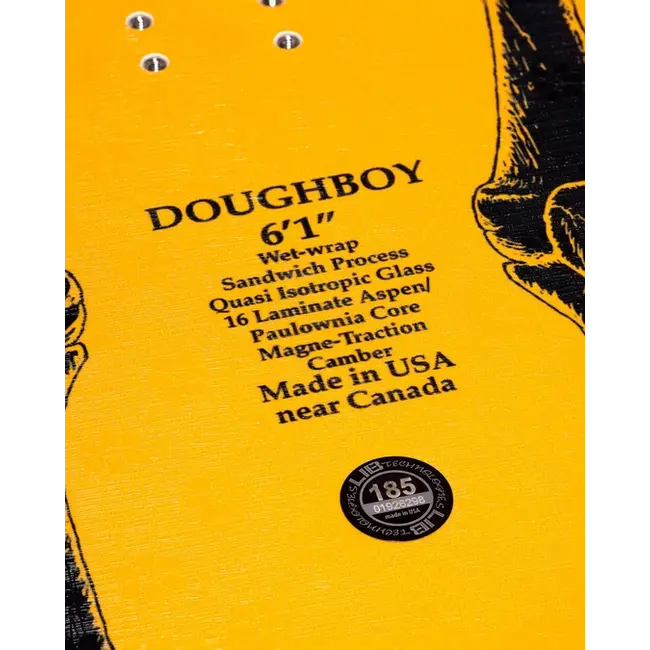 Doughboy 185 - Snowboard Herre | Directional Twin | Flex 7