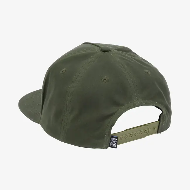 Ozma Snapback Hat – Waxed Cotton Canvas 5-Panel Cap