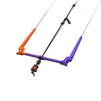 Duotone Kiteboarding Trust Bar - Purple/Bright Orange SS27