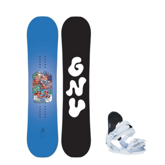 GNU Recess - Snowboard Pakke Barn 7-10år