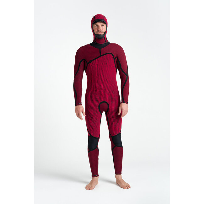 NuWave Wired+ 6/5 Hooded Chest Zip – Våtdrakt Herre
