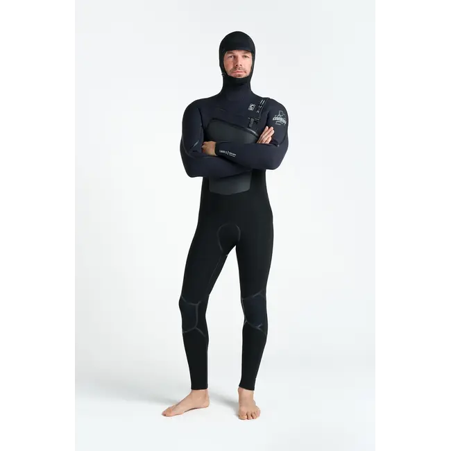 NuWave Wired+ 6/5 Hooded Chest Zip – Våtdrakt Herre