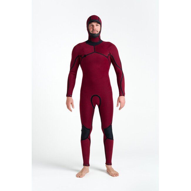 NuWave ReWired 6/5 Hooded Chest Zip – Våtdrakt Herre