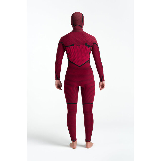 NuWave ReWired 6/5 Hooded Chest Zip – Våtdrakt Dame