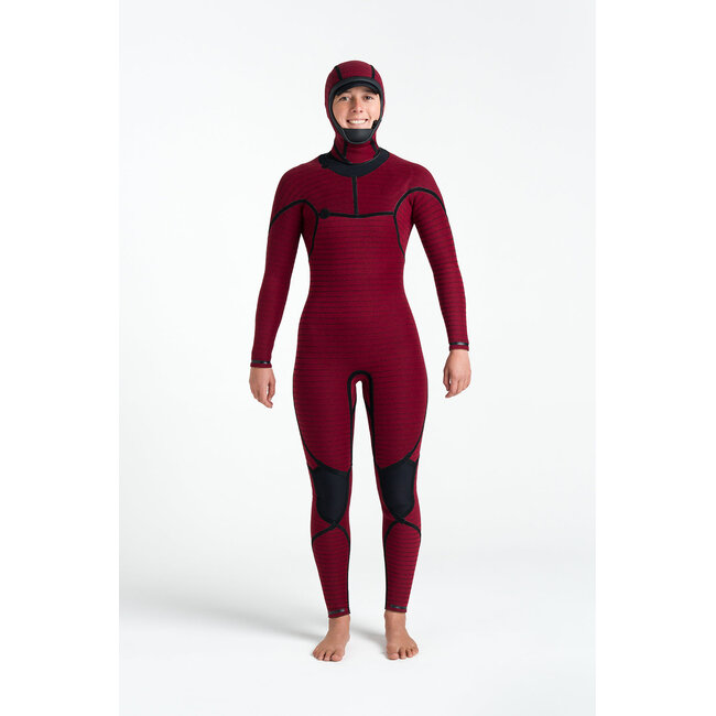 NuWave ReWired 6/5 Hooded Chest Zip – Våtdrakt Dame