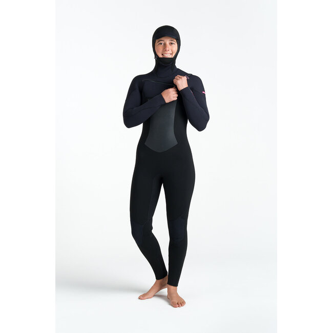 NuWave ReWired 6/5 Hooded Chest Zip – Våtdrakt Dame