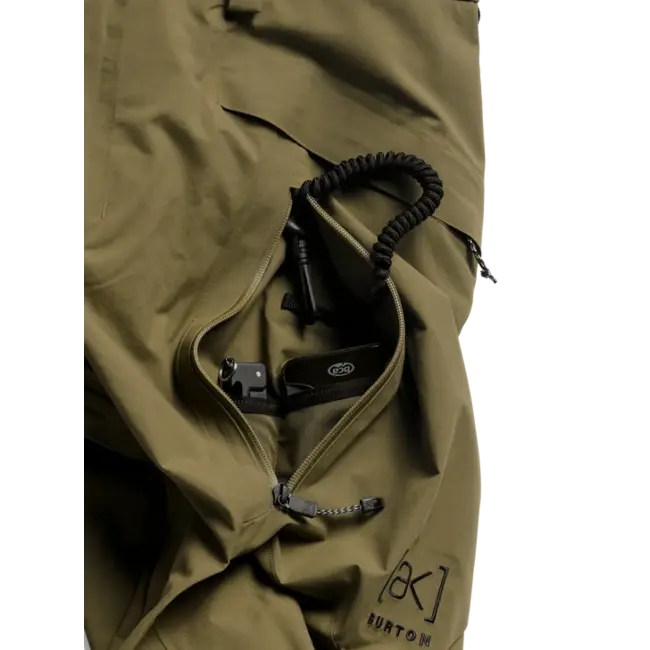 [ak] Cyclic GORE-TEX 2L Snowboardbukse Herre - Dried Moss