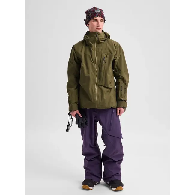 ﻿[ak] Cyclic GORE-TEX 2L Snowboardjakke Herre - Dried Moss