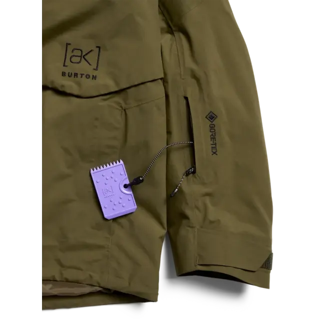 ﻿[ak] Cyclic GORE-TEX 2L Snowboardjakke Herre - Dried Moss