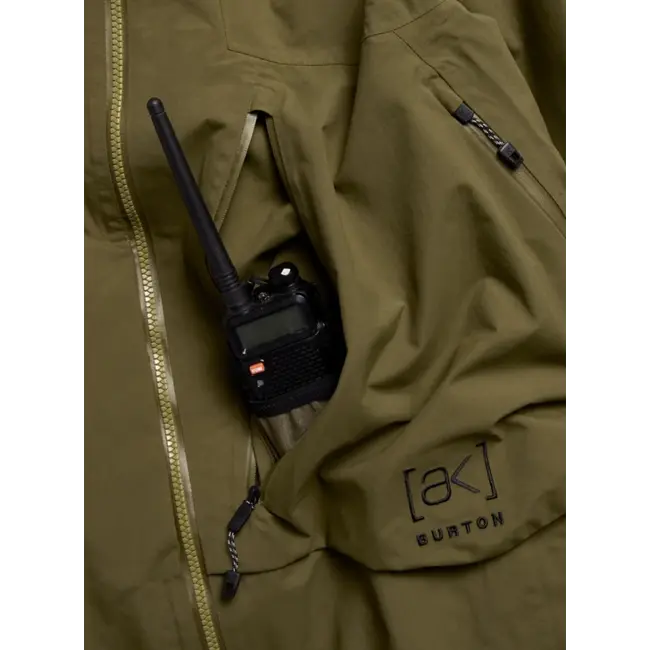 ﻿[ak] Cyclic GORE-TEX 2L Snowboardjakke Herre - Dried Moss