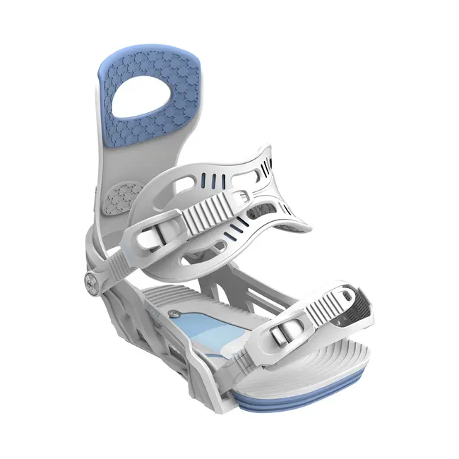 Metta Snowboardbinding Dame - White