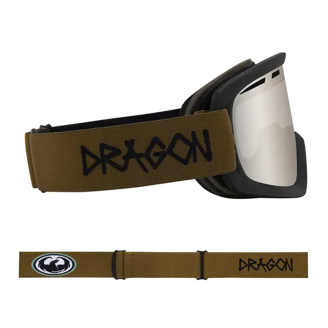 D1 OTG Goggles med Bonuslinse | Old Skool med Lumalens Silver Ionized & Amber Lens
