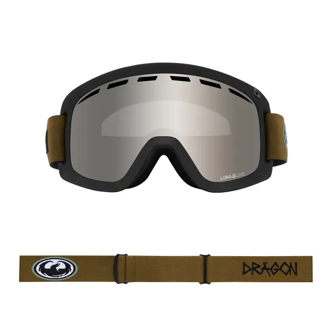 D1 OTG Goggles med Bonuslinse | Old Skool med Lumalens Silver Ionized & Amber Lens