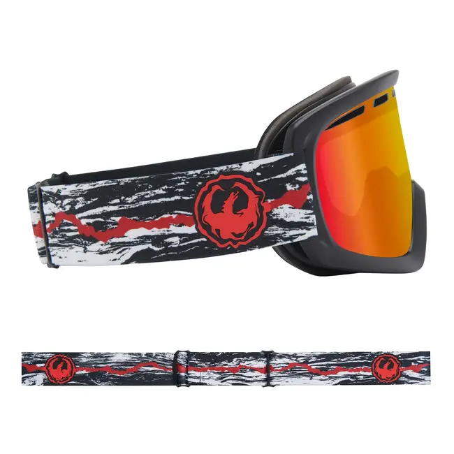 D1 OTG Goggles med Bonuslinse | Ranalter med Lumalens Red Ionized & Rose Lens