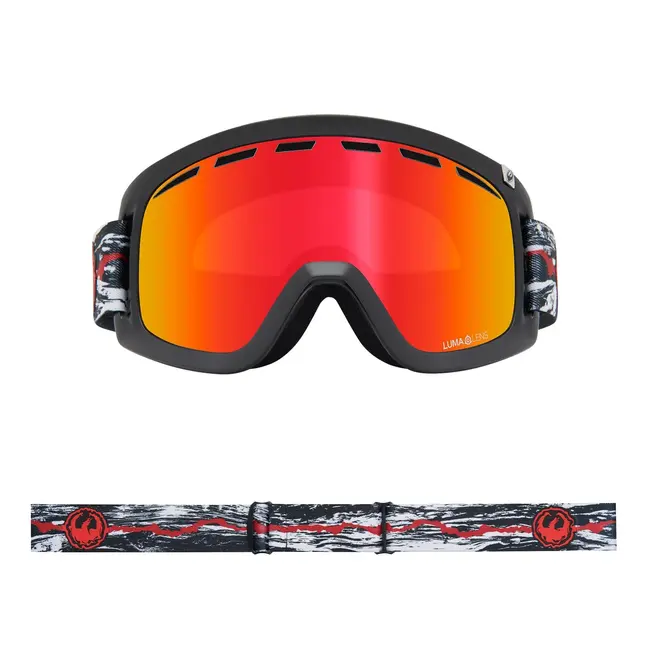 D1 OTG Goggles med Bonuslinse | Ranalter med Lumalens Red Ionized & Rose Lens