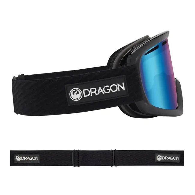 D1 OTG Goggles med Bonuslinse | Icon Blue med Lumalens Blue Ionized & Flash Blue Ionized Lens