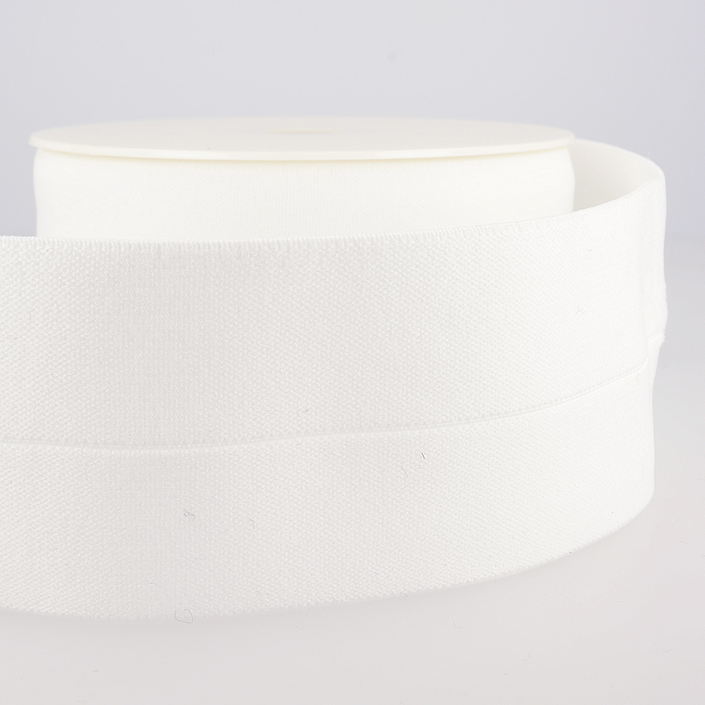 Taille-elastiek (voorgevouwen) - Off White-1