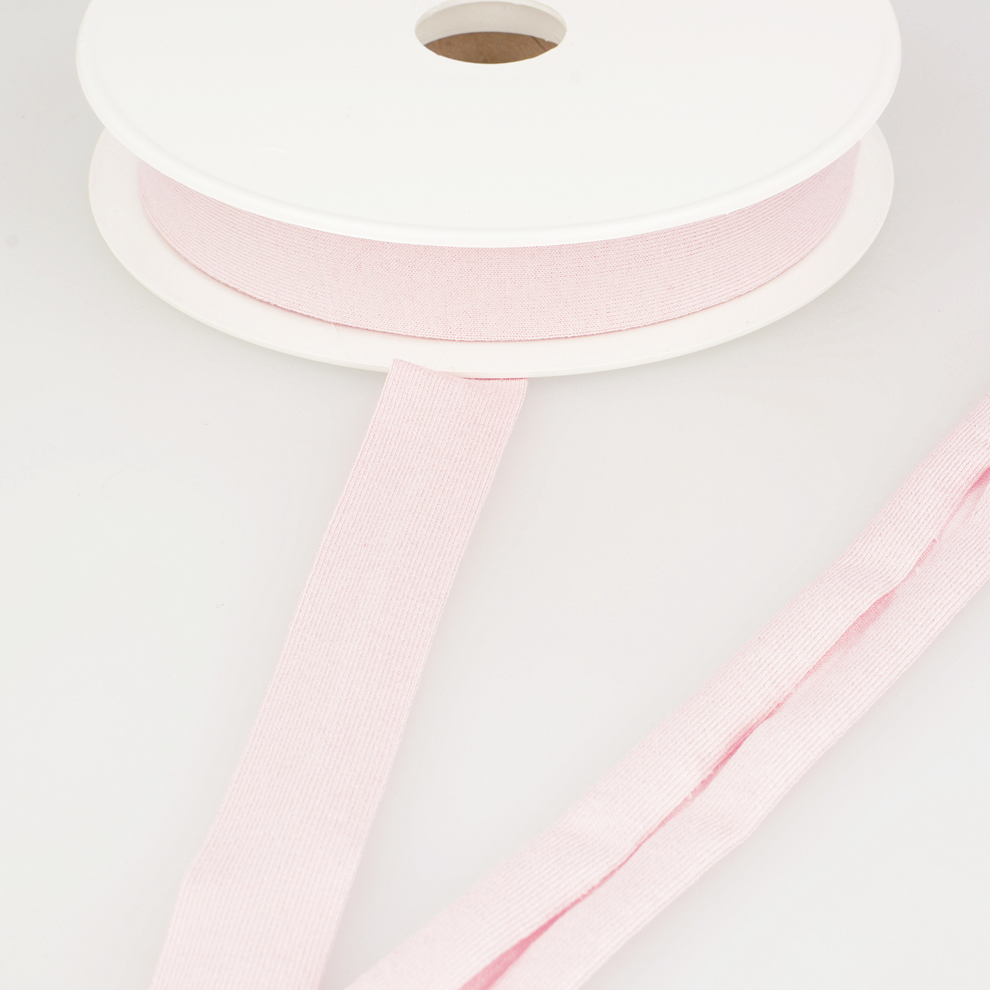 Tricot Biais - 20 mm - Lichtroze-1