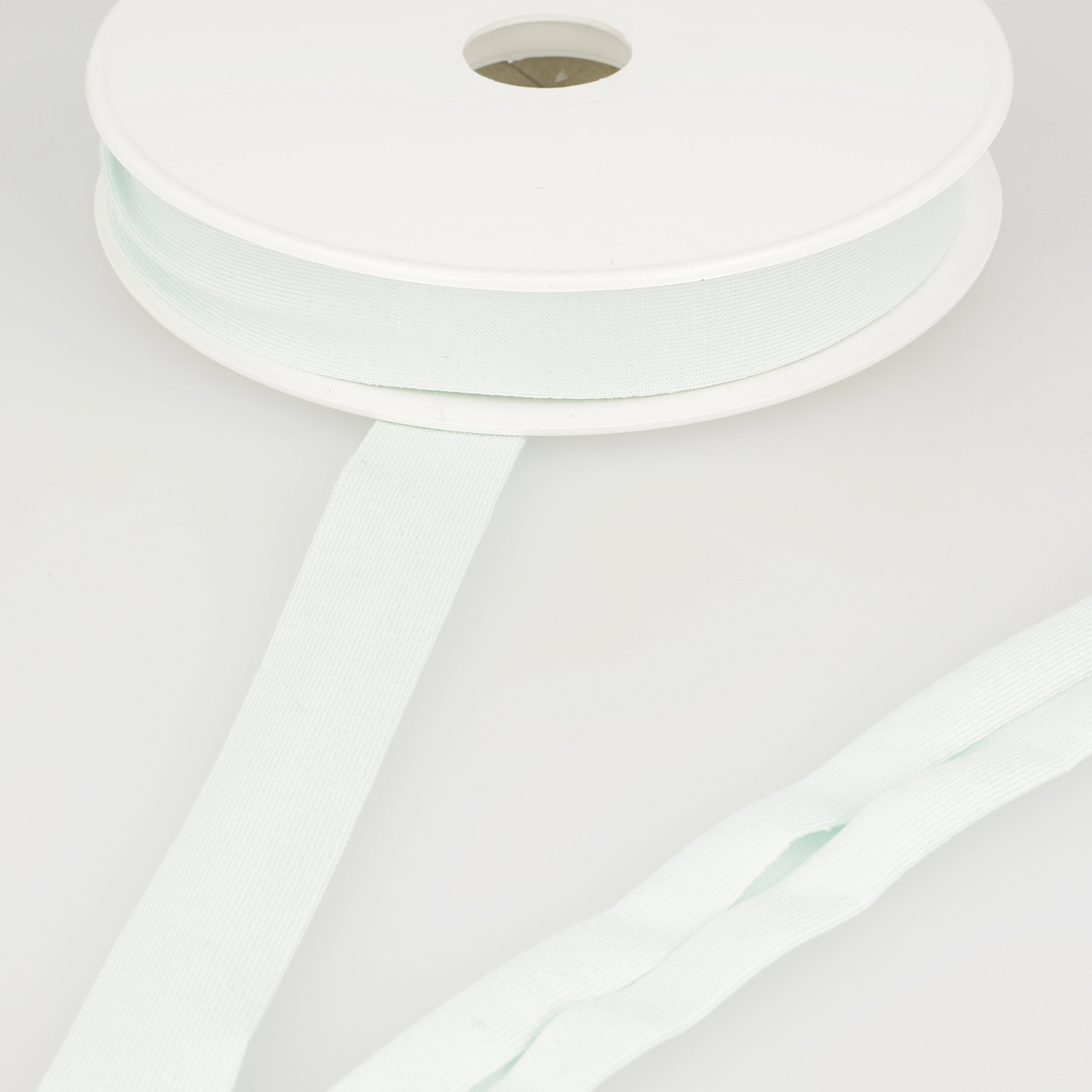 Tricot Biais - 20 mm - Licht munt-1