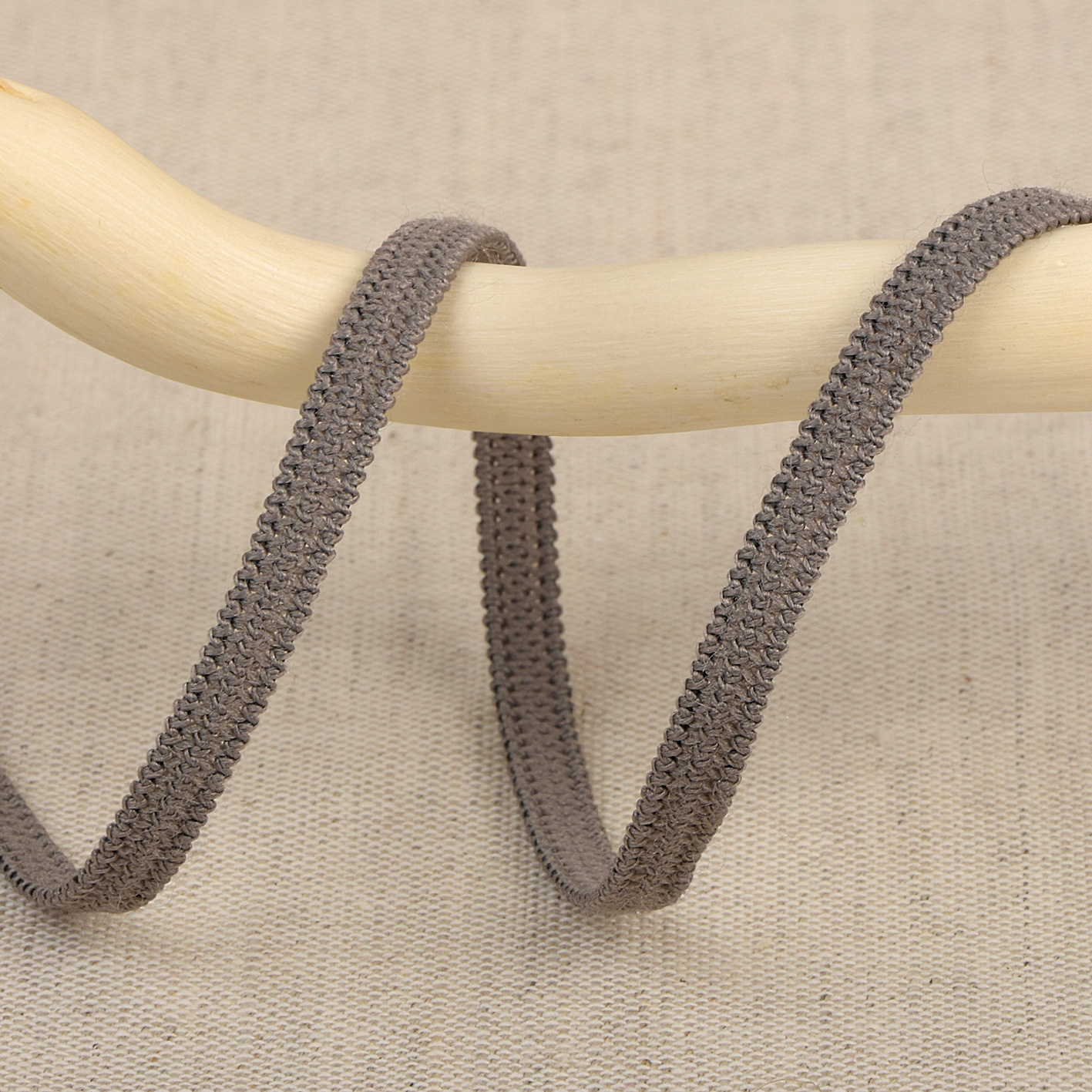 Elastiek - 5 mm - Donkergrijs-1