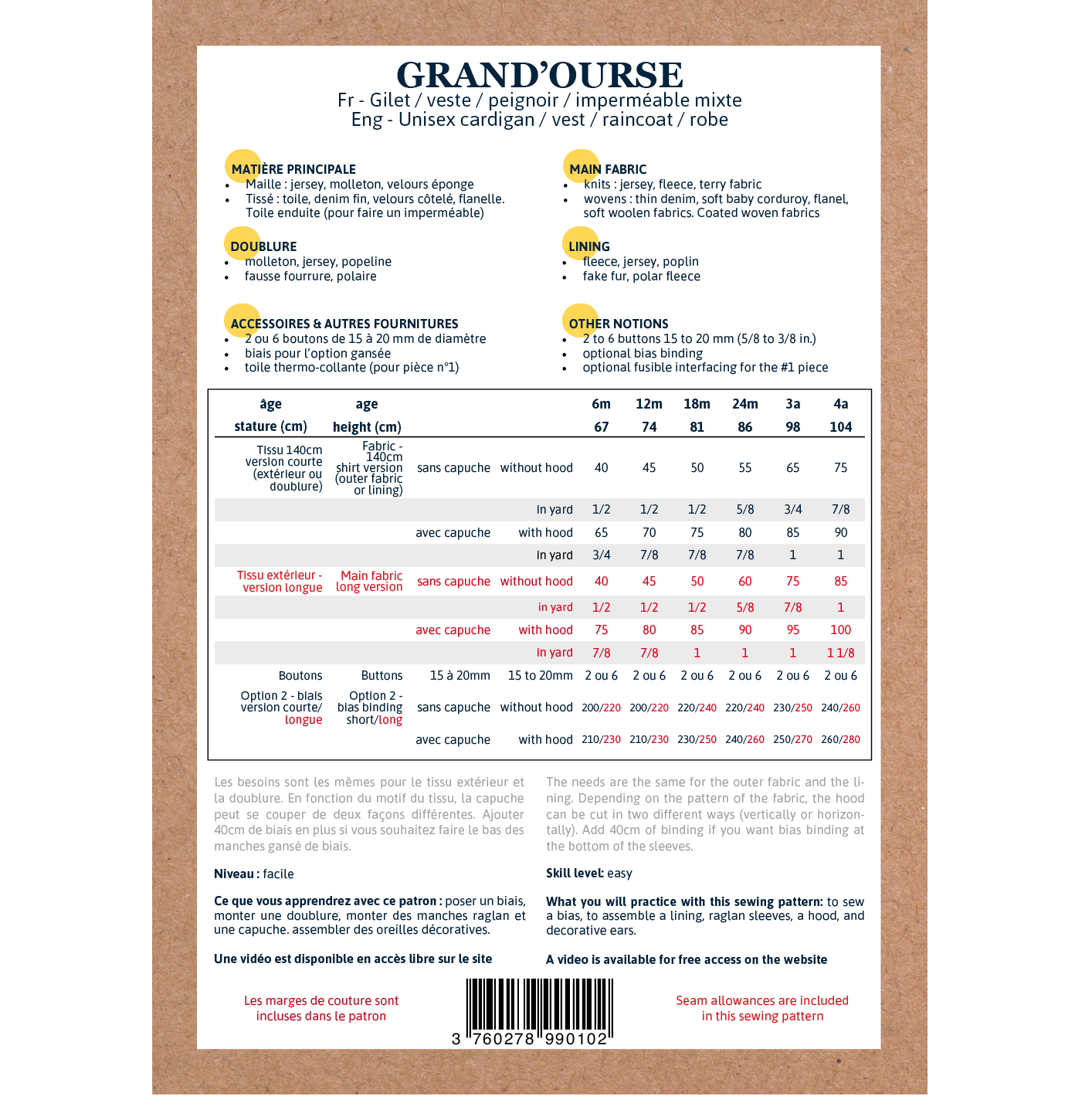 Grand'ourse baby - Cardigan/Jas-9