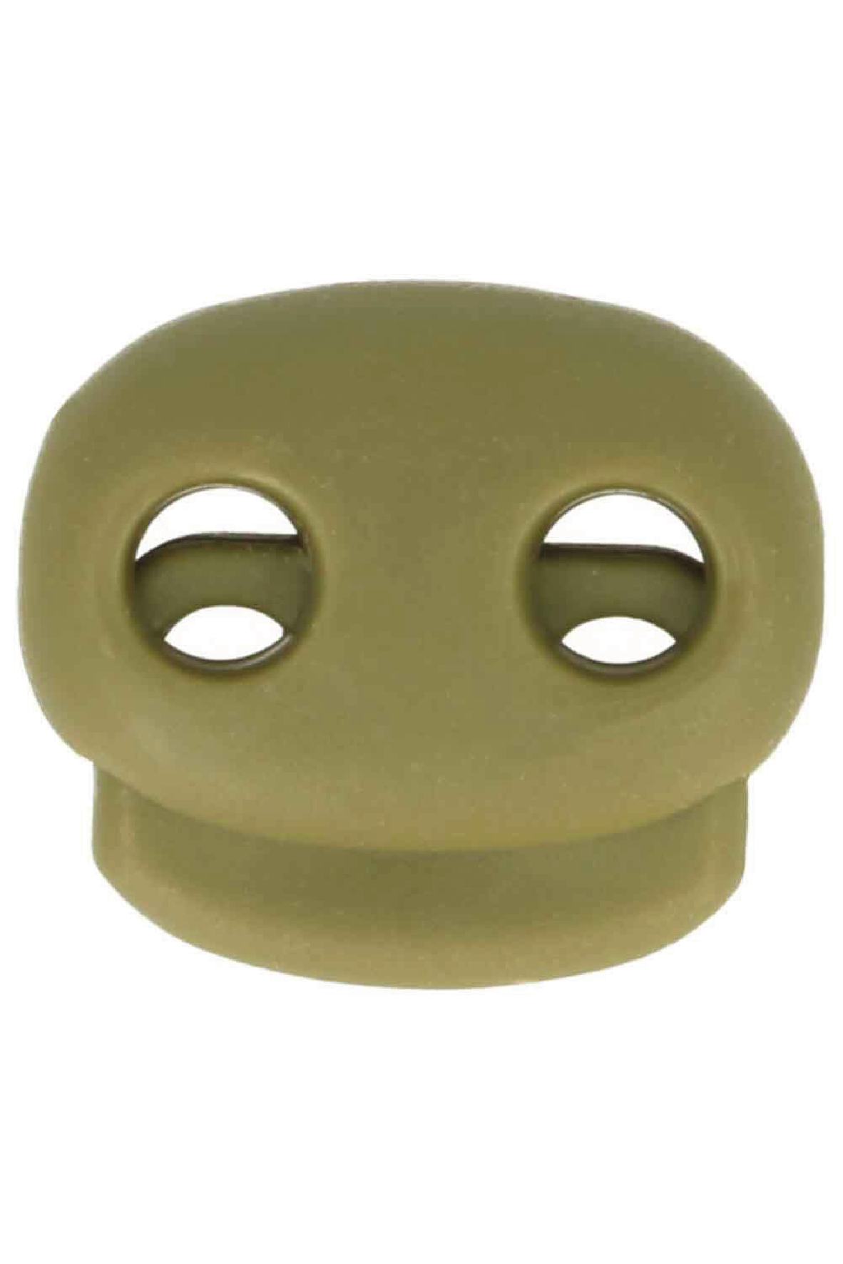 Koordstoppers - 2-gaats - Kaki (per st.)-1