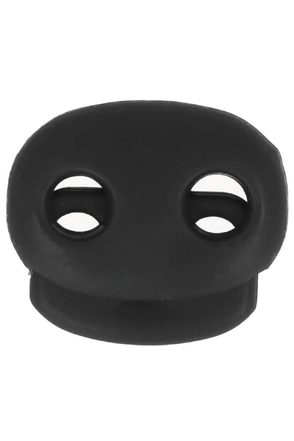 Koordstoppers - 2-gaats - Zwart (per st.)-1