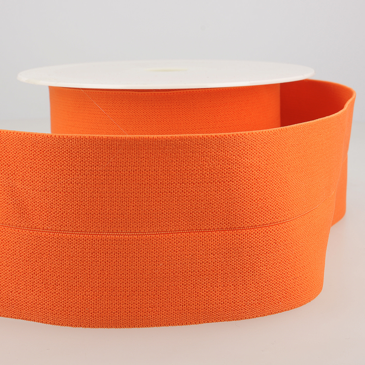Taille-elastiek (voorgevouwen) - Oranje-2