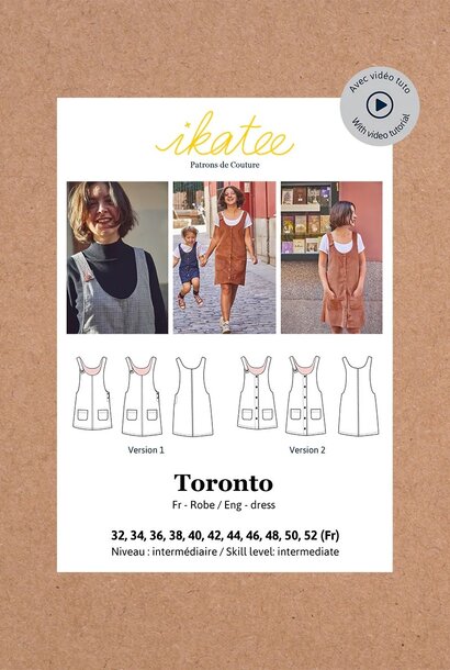 Toronto dames - Pinafore jurk