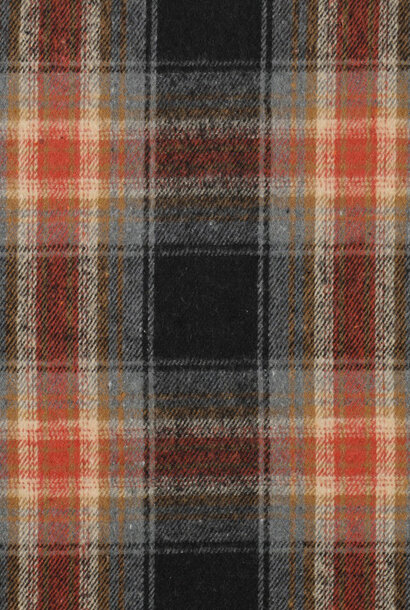 Brushed Checks - Black