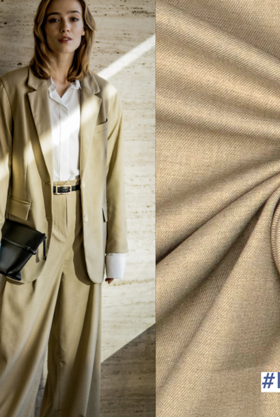 Bamboe Twill - Light Brown