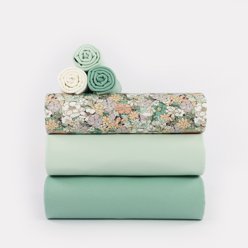 Boordstof - Lichtgroen Glas-3