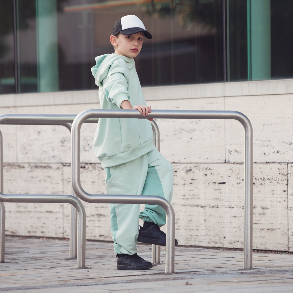 Boordstof - Lichtgroen Glas-5