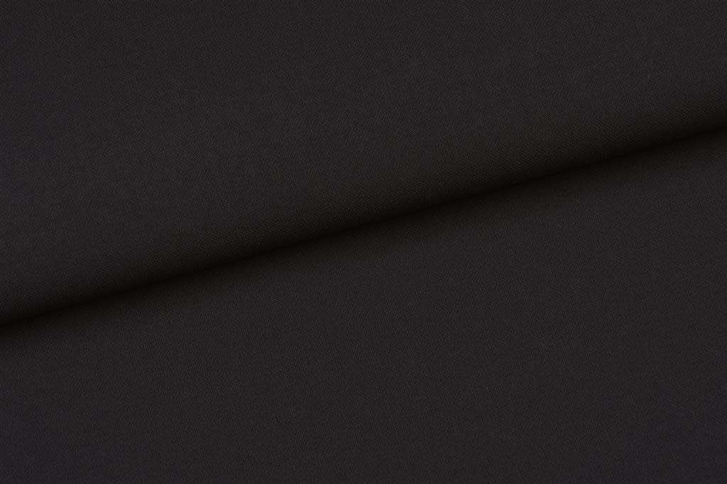 Heavy Crêpe (met stretch) - Antraciet-1
