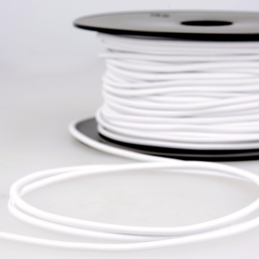 Elastiek (rond) - 3 mm - meerdere kleuren-1