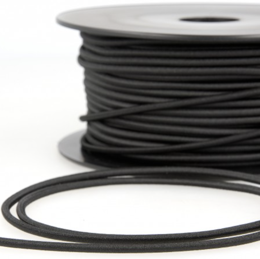 Elastiek (rond) - 3 mm - meerdere kleuren-2