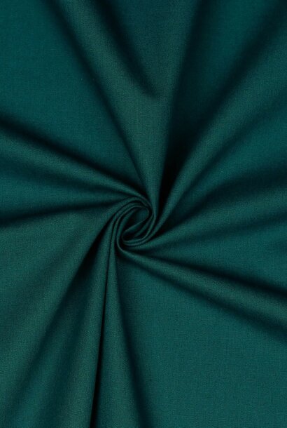 Popeline - Dark Cyan