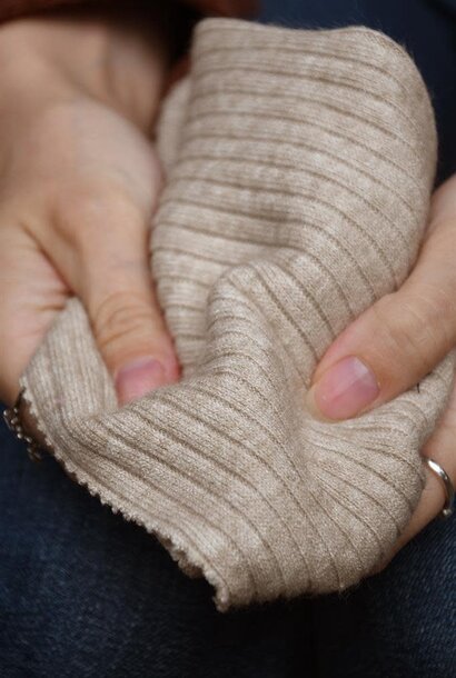 Soft Rib Knit - Dune
