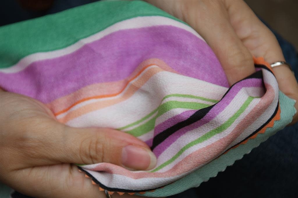 Crêpe met lichte stretch - Verticals-1