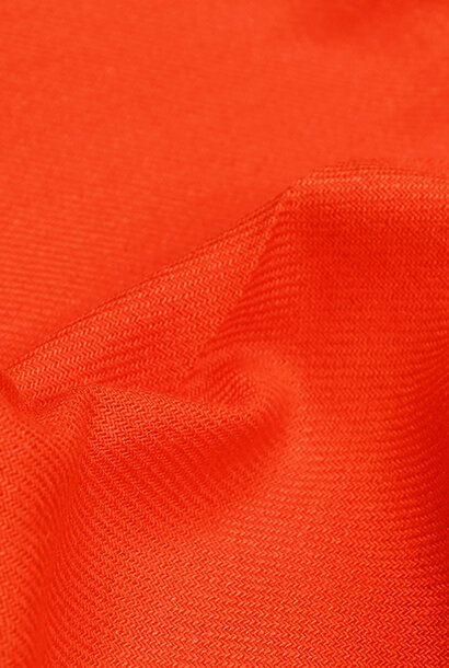 Twill in Viscose/Linnen mix - Rood