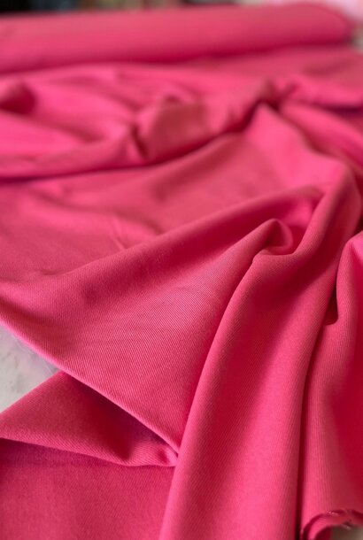 Bamboe Twill - Pink Lemonade