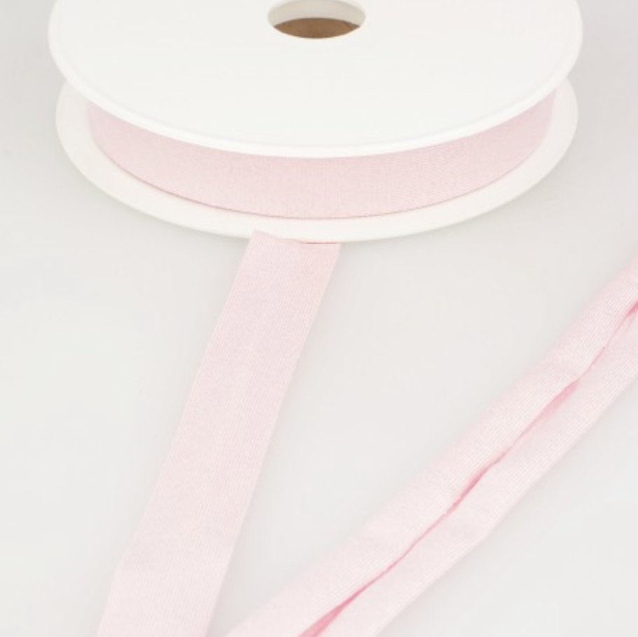 Tricot Biais - 20 mm - Lichtroze-2