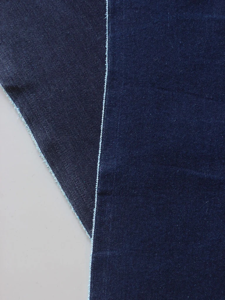 Noreen Raw Stretch Denim - Classic Blue-2