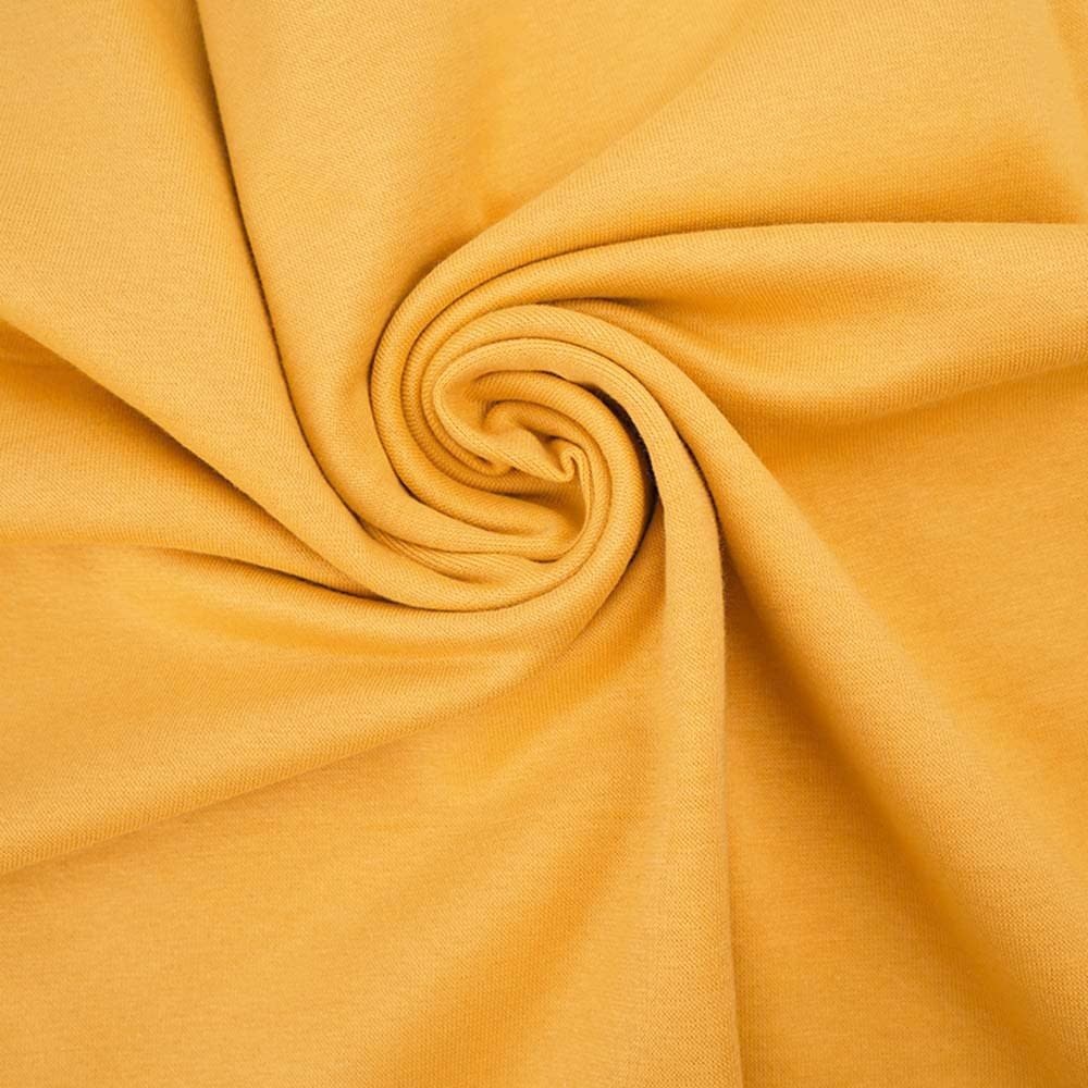 Sweaterstof - Maïsgeel-1