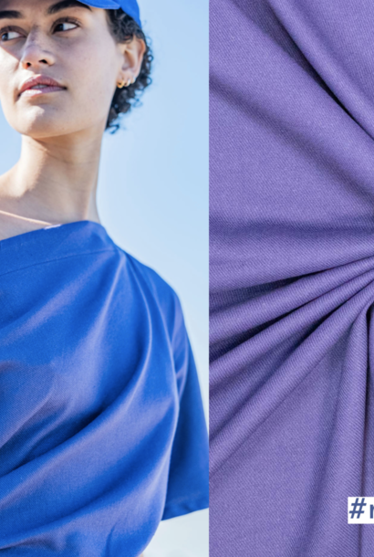 Twill in Viscose Mix - Indigo (Rebel)