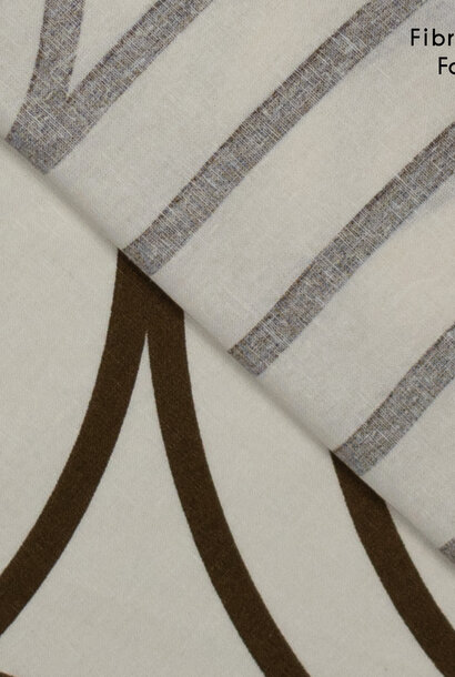 Linnen/Katoen - Abstract Brown Blocks